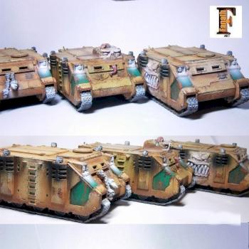 Rhino nurgle heresy by fanath