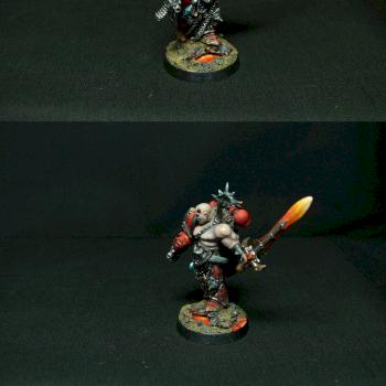 Converted Chaos Space Marine Khorne Lord by Darkscion