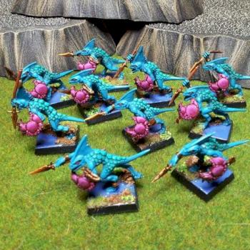 Javelin Skinks by Teherkan2006
