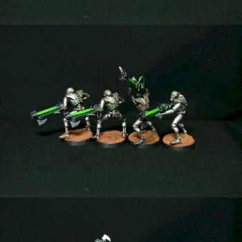 Necron Warriors Test Models by Darkscion
