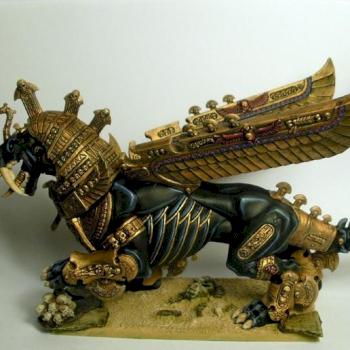 Sphinx of Khemri by CathyNSane