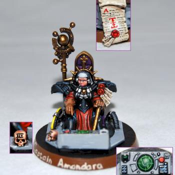 Sisters of Battle Captain by Minilangelo