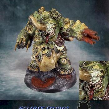 Forgeworld Nurgle Daemon Prince by luiseclipse