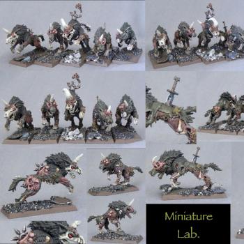 Nurgle Warhound by 1a73MiniatureLab
