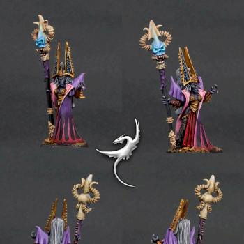 Dark Elf Sorcereress by ar2roo