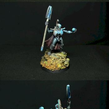Old Edition Necron Lord by Darkscion