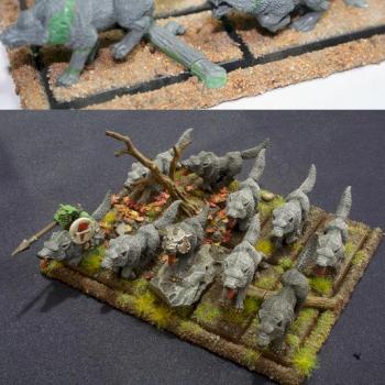 Wolf Riders WIP by Old Pete
