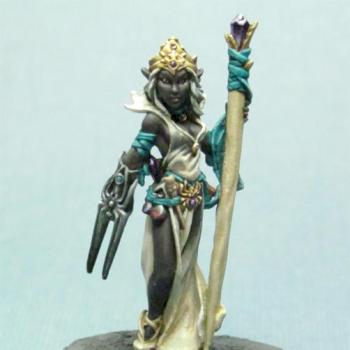 Drow Sorceress by Kara Jane