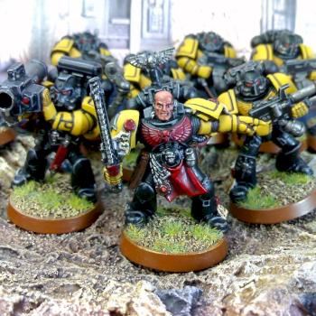 Tactical Marine Squad Aurelius Legion by vitor