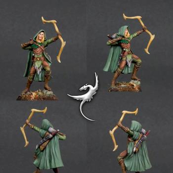 Male Wood Elf Archer by ar2roo