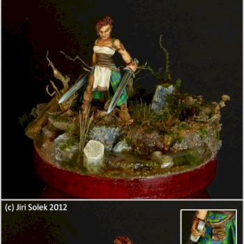 Barbarian Girl by collak