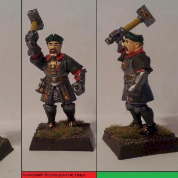Scratchbuilt warriorpriest by Qtapa