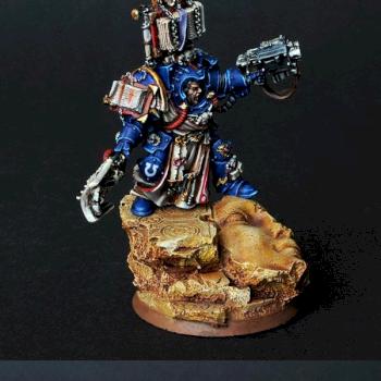 Ultramarine Librarian in Terminator Armour by BloodyBeast.com