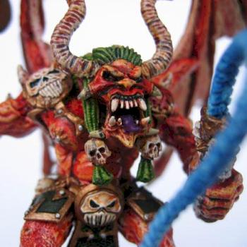 Greater demon of Khorne by Siriana