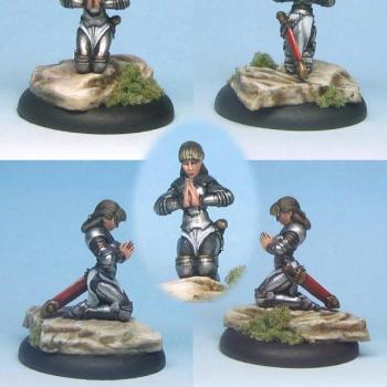 Kneeling Tiriel by Avicenna