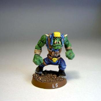 Bloodbowl Lineorc by MatteH