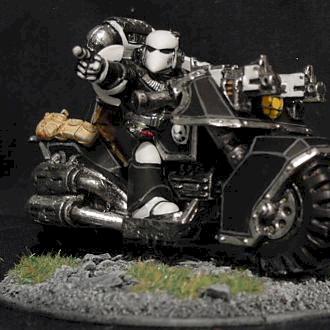 Ravenwing biker by Hubbynz