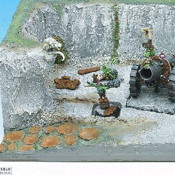 casse montagne et servants by requyem
