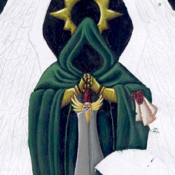 Dark Angels Banner WIP by yobtorg