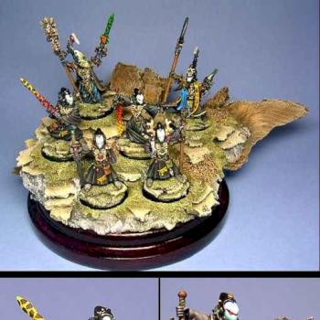 Ulthwe Council of Seers led by Eldrad Ulthran by vikotnik