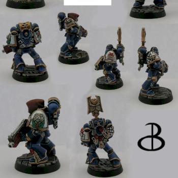 My version miniatures space marine Dark Vengeance 3 by bonecamp1779
