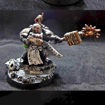 Black Templars Chaplain by Crimson Fist