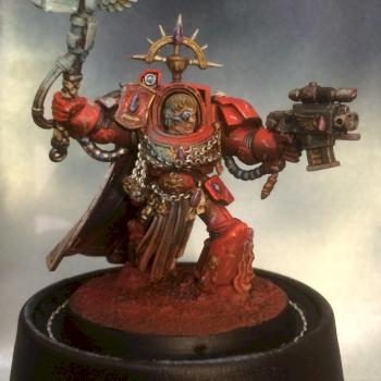 Blood Angels First Captain Arenos Karlaen from the Deathstorm Box Set by cjchestnut