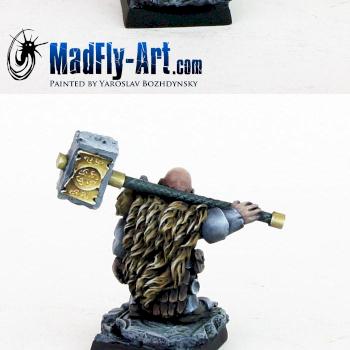 Dwarf Hamish by MadFlyArtStudio