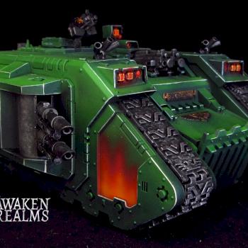 Horus Heresy Salamanders Land Raider MKIIB by Awaken Realms