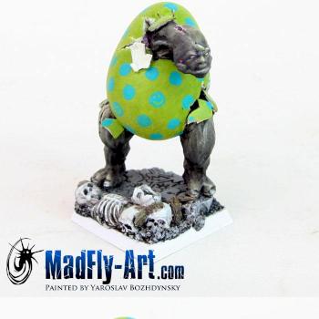 Easter Egg Mutant #1 by MadFlyArtStudio