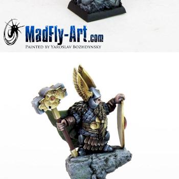 Dwarf General by MadFlyArtStudio