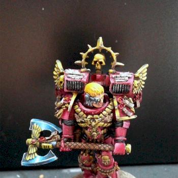 blood angels captain by garycs2000