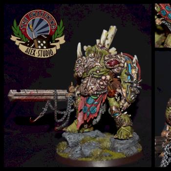 Nurgle Daemon Prince by alex_182