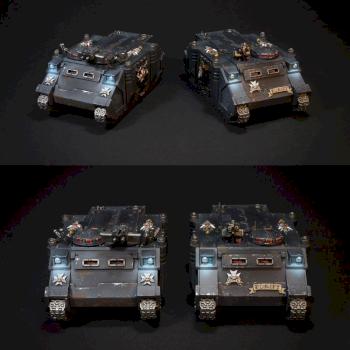 Rhino - Black Templars by Azik