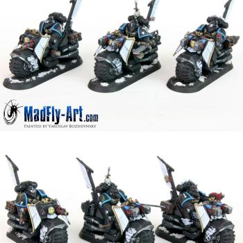 Ravenwing Black Knights by MadFlyArtStudio