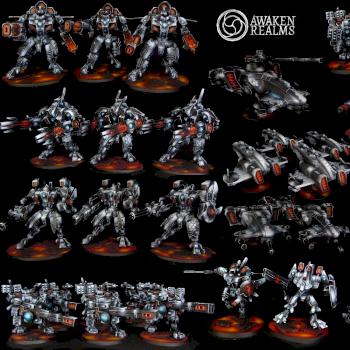 Tau Hexagonal army by Awaken Realms