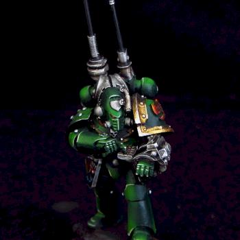 Horus Heresy Salamanders Master of Signals by Awaken Realms