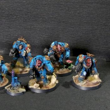 Terminators Ultramarine by Jeff-Painting