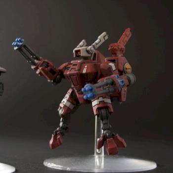Tau Farsight XV-88 Crisis Suit and Gun Drone 1 by alimickwhit