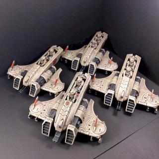 Tau Piranas by Platoon Sgt.