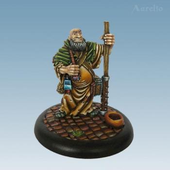 Friar Stone Traveling Monk by aurelio