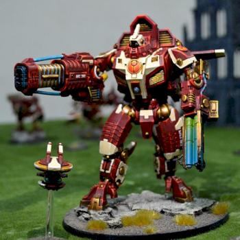 TAU XV109 Y'VAHRA BATTLESUIT by The Sand Black Hole