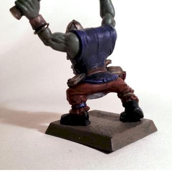 Orc in Blue by About a Bicycle