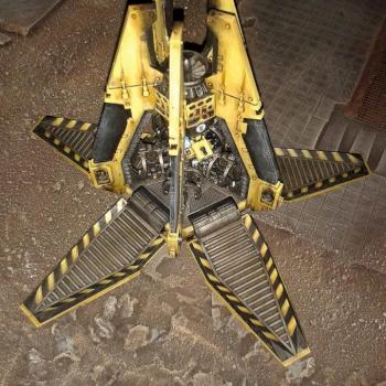 Imperial Fists droppod by minimoped