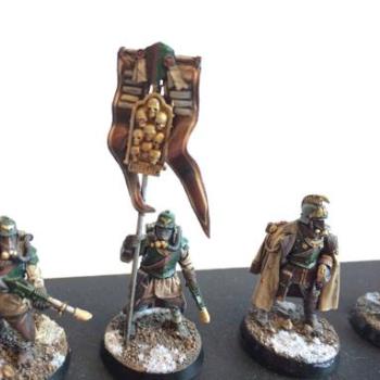 Death Korps of Krieg command squad by blackbrushminis