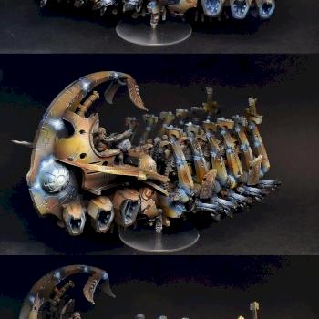 Necron Ghost Ark by Wermilion