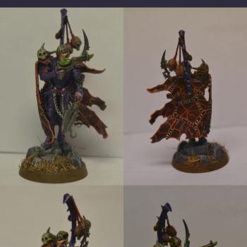 Dark eldar Archon by Amenami