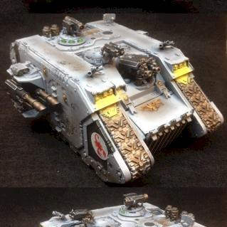Land Raider of the red scorpions by silverear