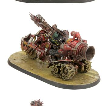 Ork Warboss on Bike, Forge World by kreativerlemming