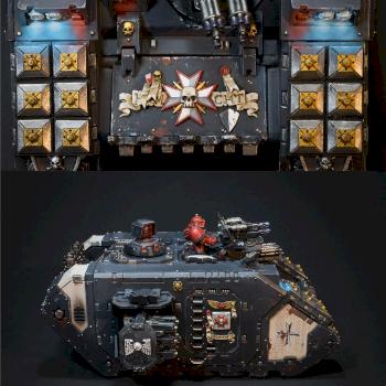 Land Raider - Black Templars by Azik
